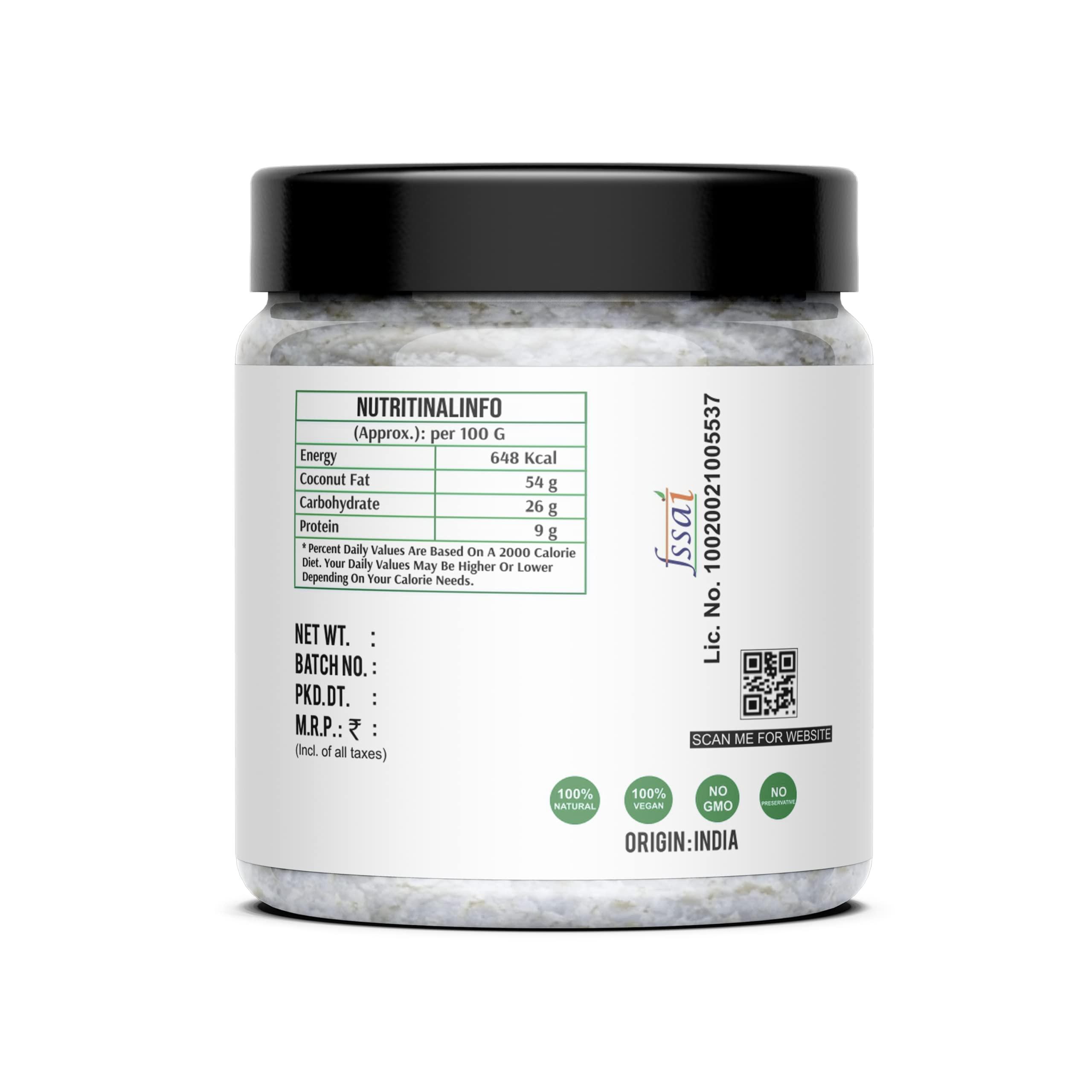 OKRAA OKRAA Coconut Milk Powder - 100 gm/Spray Dried Instant Coconut Milk (Nariyal)