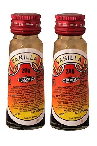 Nithi Foods Nithi Foods, Iff Bush - Vanilla Food Essence - 20 Ml (Combo Of 2) - Liquid