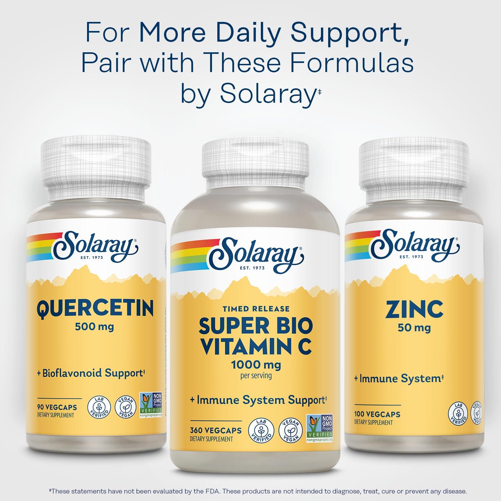 SOLARAY Quercetin 500mg - 90 - Capsule