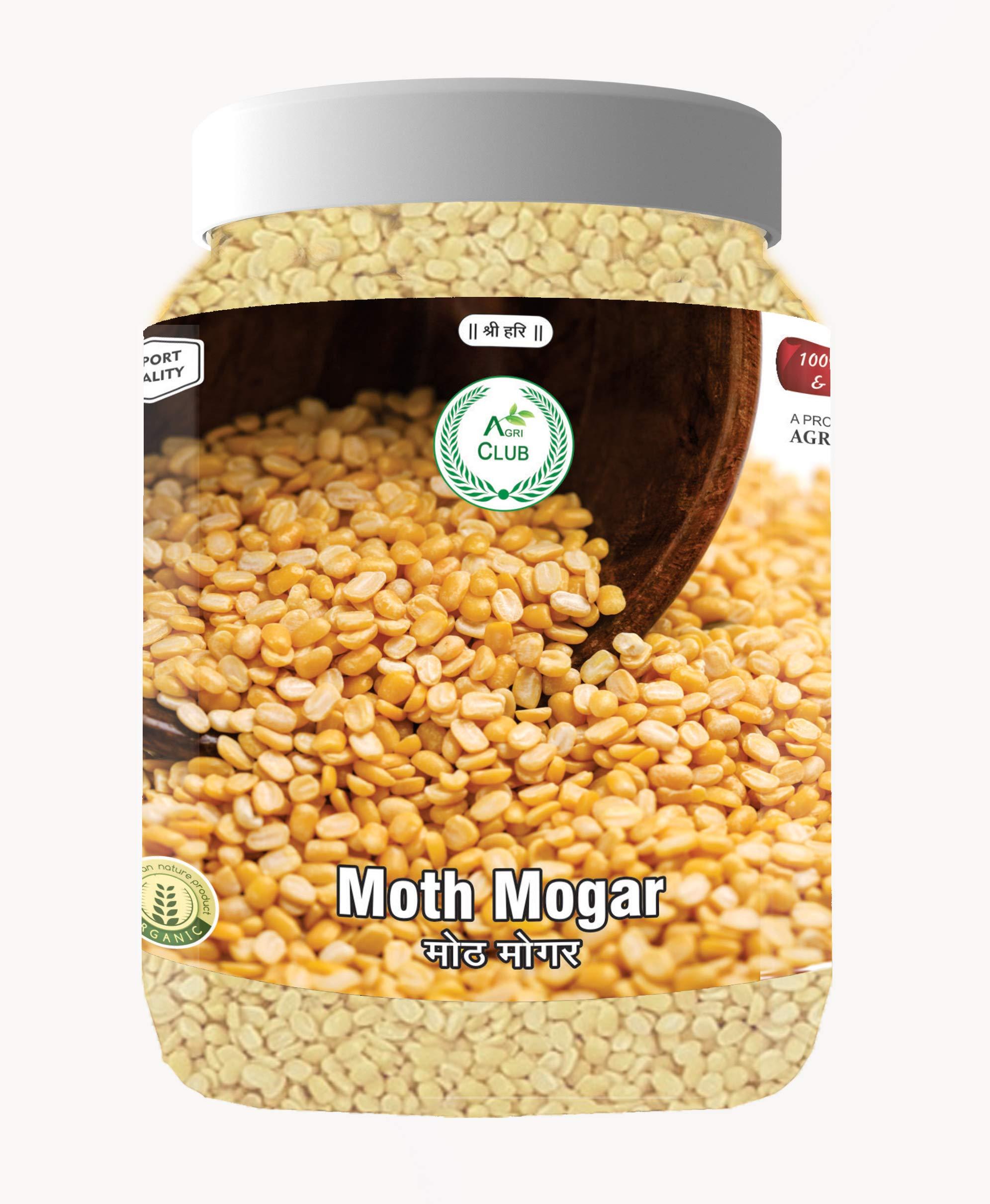 AGRI CLUB Moth Mogar Dal 750gm | Matki Dal | Moth Bean Dal | Agri Club