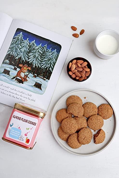 Hungry Bums Hungry Bums Combo Ragi Biscuits, Bajra Cookies, Almond Cookies (250gm each) and Oats Crackers(150gm) | Rich in Fiber and minerals | Healthy and Tasty | No Maida, No Added Sugar, No Preservatives