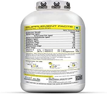 DAFFODILL HEALTHCARE JUMBO GAINER (UNMATCHED STRENGTH SIZE POWER) (CHOCOLATE, 6LBS)