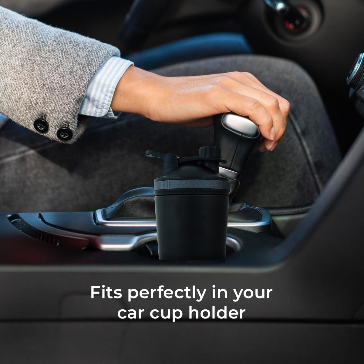 BLACKBUCK BLACKBUCK Shaker Pro: Insulated Stainless Steel Shaker With Noise Proof Technology, Superior Shake Without Leaks, Best For Pre Workout Shakes And Protein Mixes (Charcoal Black), 750 Ml