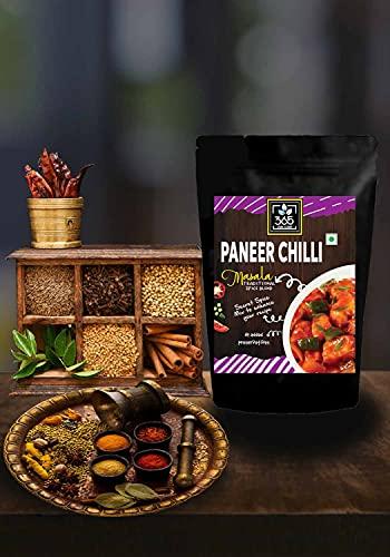 365 STORE TO DOOR 365 STORE TO DOOR Indian Spice - Paneer Chilli Masala, 250 gm. | Homemade Powdered | for Healthy Cooking | Ready to use | All Seasonings Spices | Pure & Hygiene | Spice Mix – Pack of 1