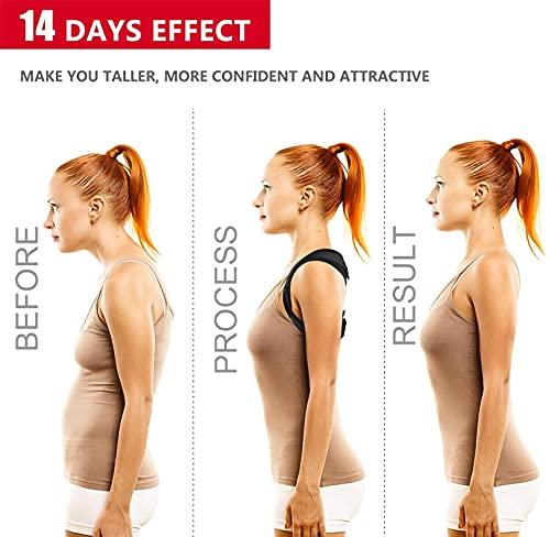 OK Goods Back Posture Corrector for Women & Men - Discreet Comfortable Clavicle Support Back Brace - Neck Back and Shoulder Pain Relief Figure 8 Clavicle Brace for Posture Correction and Alignment (Universal)