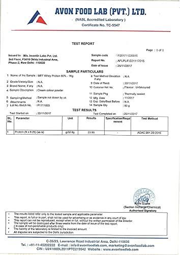 MyFitFuel MyFitFuel MFF Whey Protein 80 | 1 Kg, 30 Servings (Café Mocha)