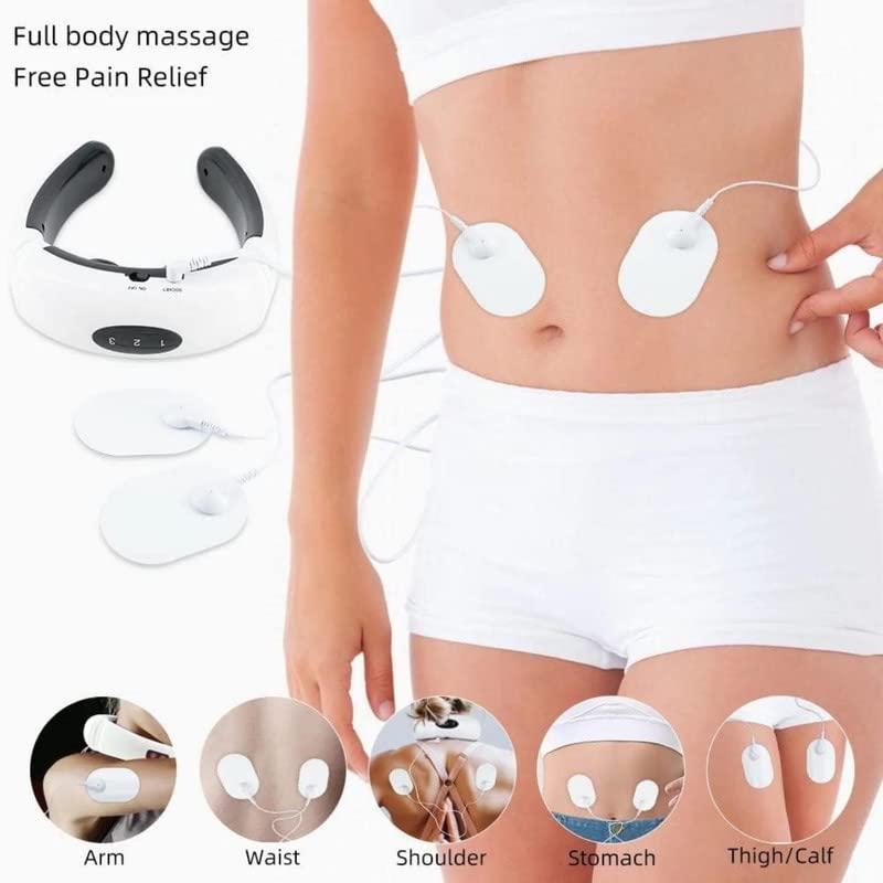 Rambot Cervical Traction Device - Inflatable Pillow Posture Pump Neck Posture Corrector for Relieves Neck Pain, Neck Curve Restorer