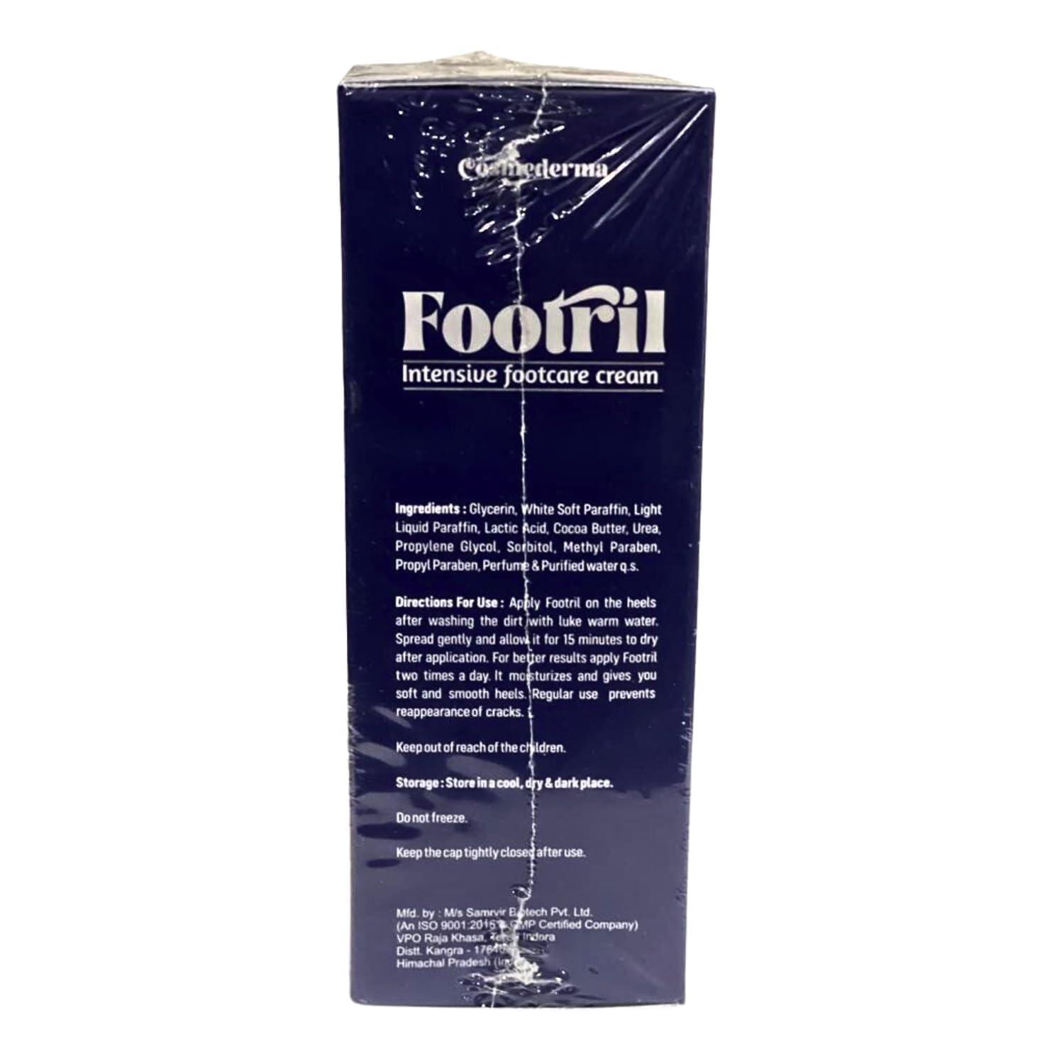 RE GARD RE GARD Step Into Comfort: Rejuvenate Your Feet With Intensive Footril Cream - Bid Farewell To Dry And Cracked Skin (100g) - A Soothing Solution for Happy, Healthy Feet