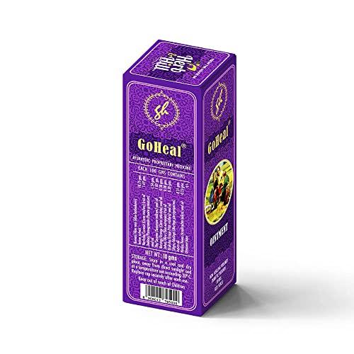 Herb & Hill GoHeal - The cream clinically proven and doctor approved to apply topically on non-healing wounds, bed sores, pressure sores, diabetic wounds And venous ulcers (10 Gram)