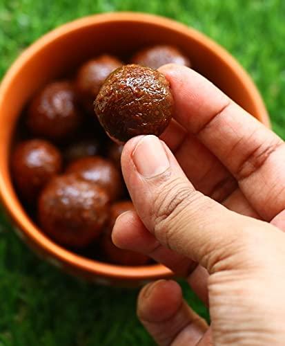 NPPV ORGANICS NPPV ORGANICS Natural Home- made Jaggery Coconut Candy / Kamarkattu Mittai/ Kalkona Chocolate 100% Pure & Organic (100 g)