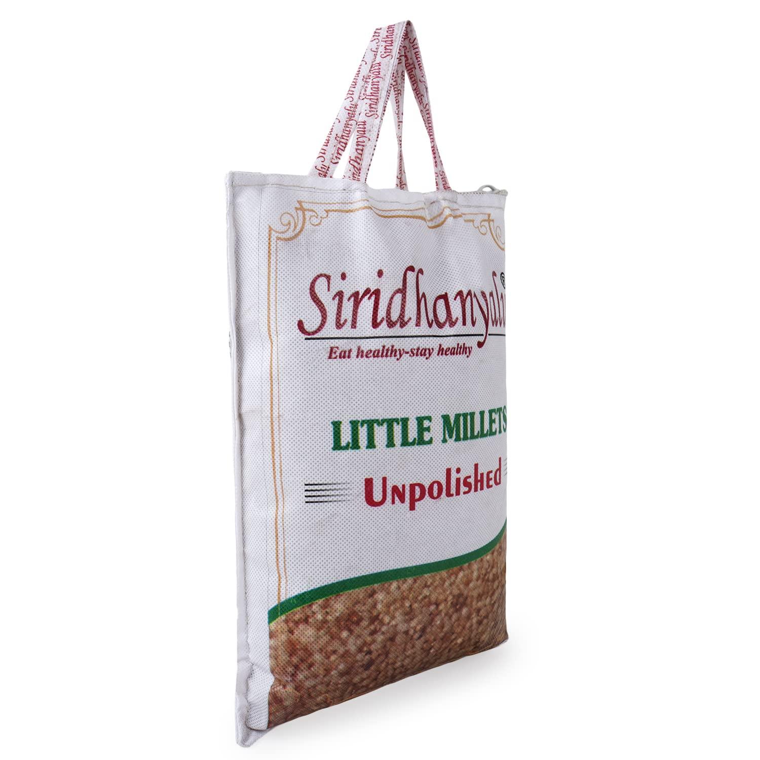 siridhanyalu Siridhanya Unpolished and Organic Little Millets 250gm pack, Gross wt 400gm) Organically Grown from Karnataka