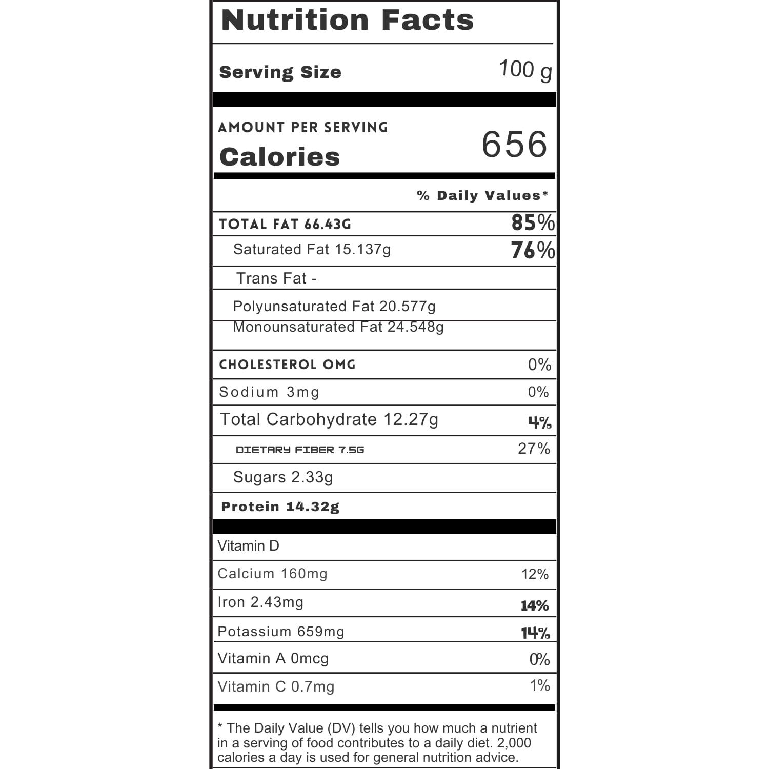 Fruitri Fruitri Premium Brazilian Nuts 100g, Rich in Selenium and Magnesium, Handpicked Exotic Brazil nuts dry fruits, Jar pack