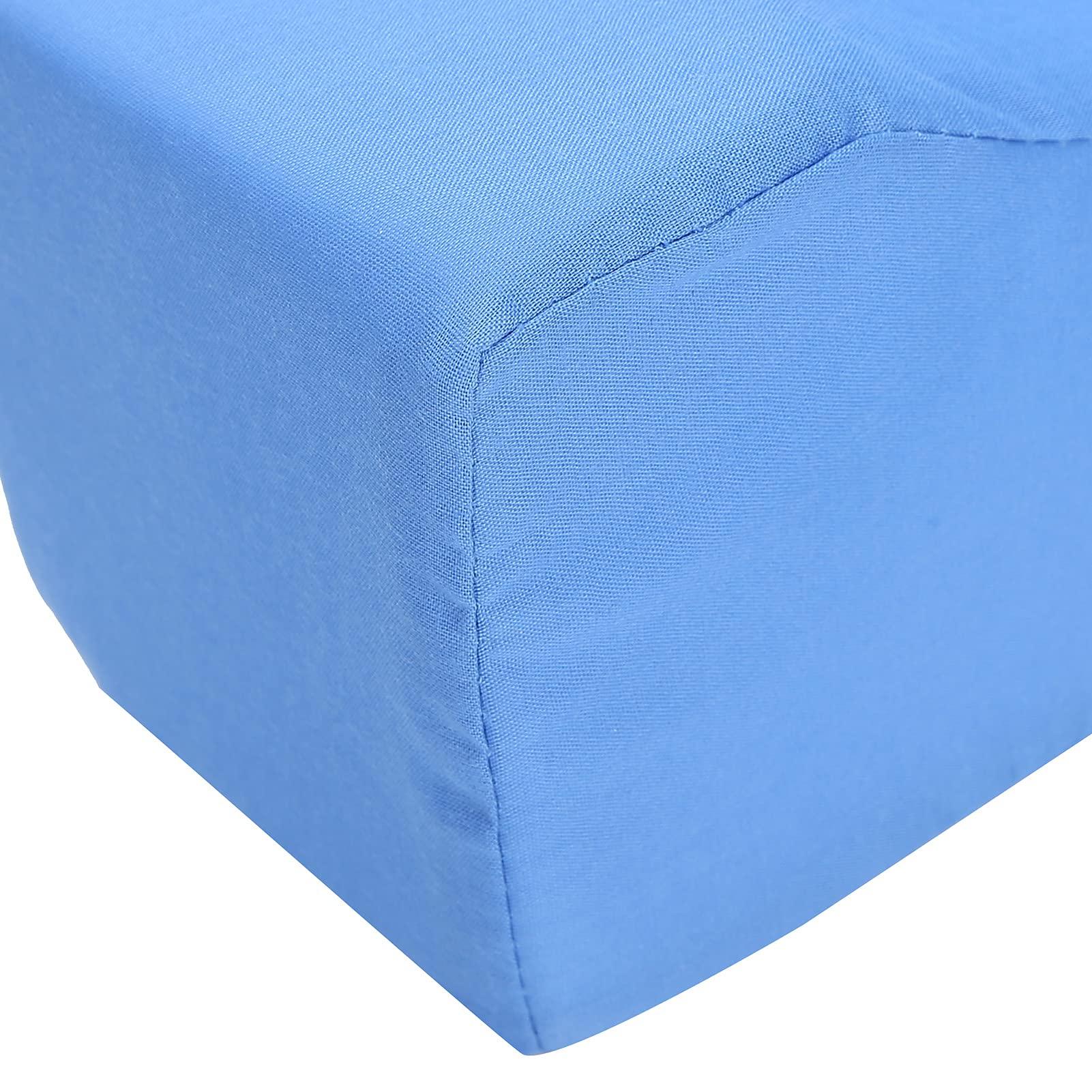 Smandy Knee Support Pillow, Elevate Feet Protector Concave Pad Sponge Breathable Ergonomic Design Comfortable for Elderly for Protecting The Ankle for Legs Ankle