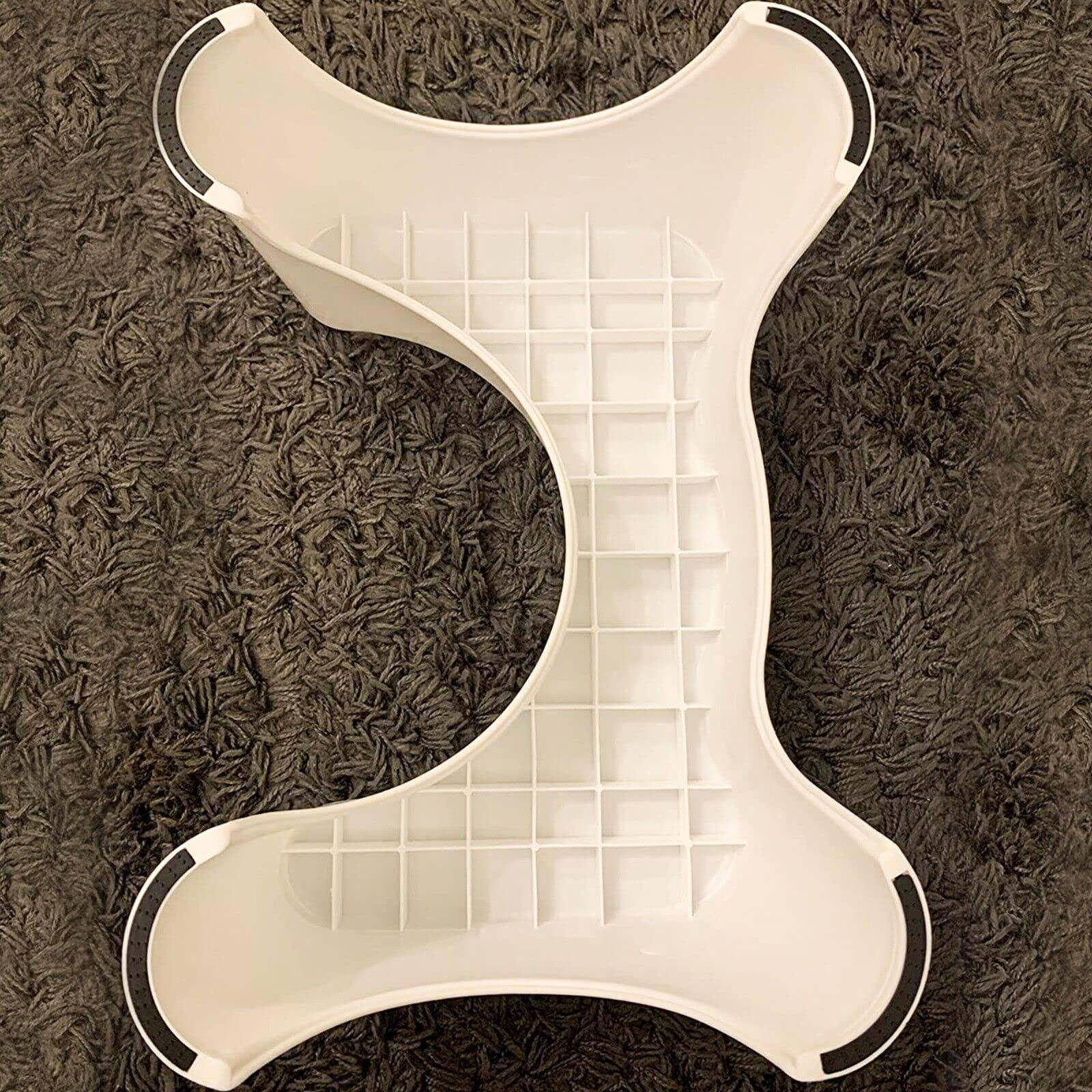 FYCAN FYCAN Toilet Stool | Medical Aid for the Toilet | Better Posture When Sitting on the Toilet | Aid to Subida for Children | against Constipation and Hemorrhoids Kids and Adult (White), Potty Step Stool