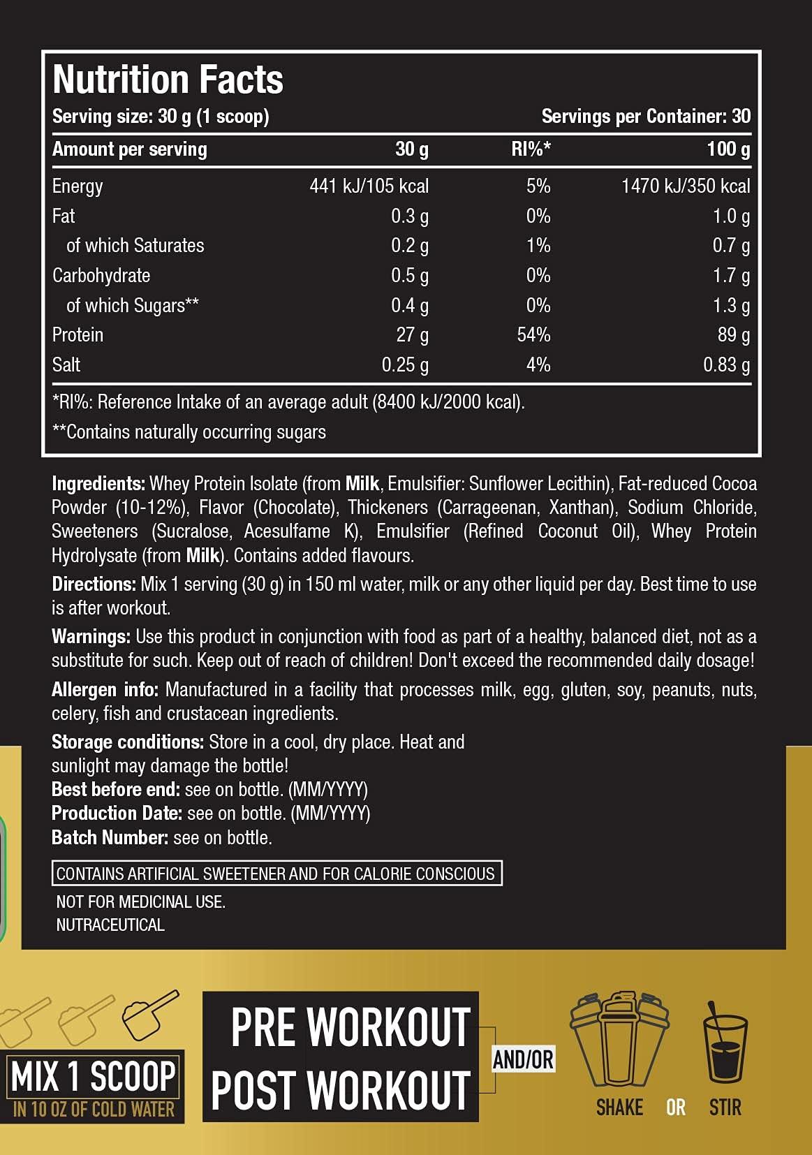 ONE SCIENCE NUTRITION One Science Nutrition (OSN) 100% Iso Gold Whey Protein 2lbs [Grass Fed Whey]- 27g Protein, 5.3g Glutamine, 6.4g BCAA - Cranberry Pie