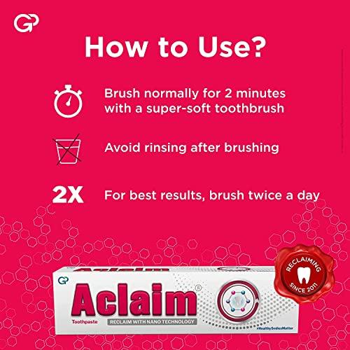 FRESHCLOR Aclaim Toothpaste plus Freshclor Mouthwash - Oral Care Combo