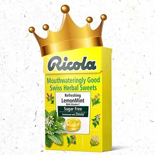 Ricola Ricola Lemon Mint Candy, 1.59 oz  45 g