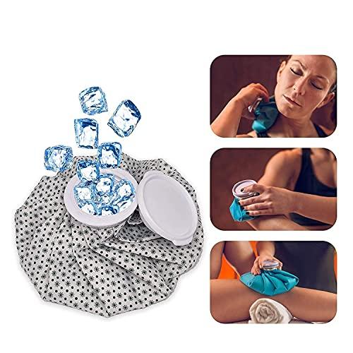 Ignite Ignite Mediplus Reusable First Aid Ice Bag Instant Pain Reliever Heat Pack for Knee Head Leg Pain Relief Cold Therapy, Hot and Cold ice bags for pain relief Pack Of 2