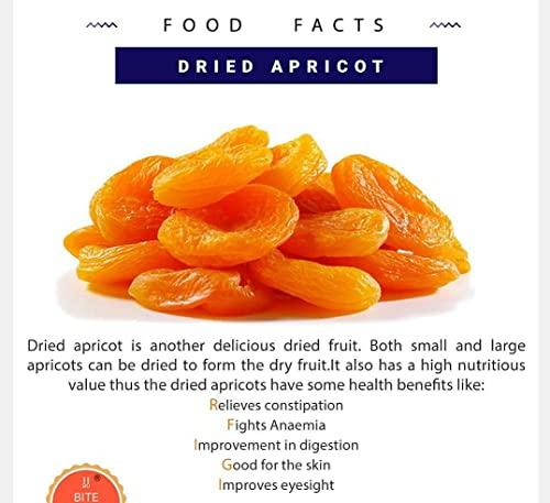Herbanuts Herbanuts Dried Apricot Seedless 400gms, Apricots, Apricot Dry Fruits, Premium Turkish Apricots, Dried Seedless Apricot Turkel