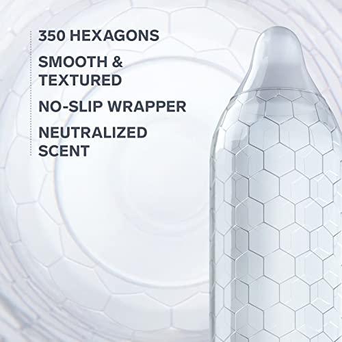 Lelo Lelo Hex The Re-Engineered Luxury Condoms With Unique Hexagonal Structure, 12 Count