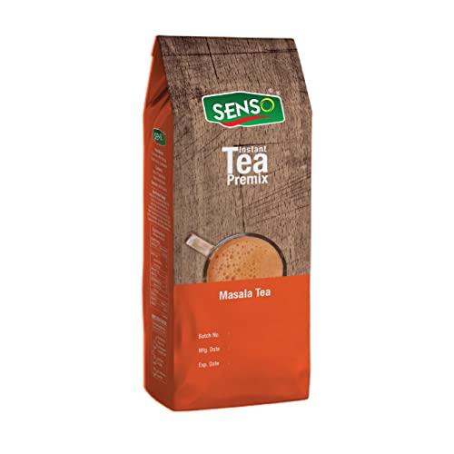 SENSO Senso Masala Chai Instant Tea Premix 1kg - Premium Chai with 100% Natural Spices | Strong Chai | Premium Powder | Desi Chai | Readymade Tea | Premix Tea Masala (Pack of 1)