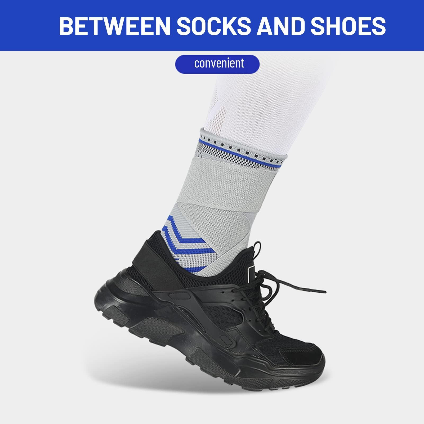 Qunan Qunan Ankle Port Adjustable Port Elastic Bands for Basketball Cycling Protection