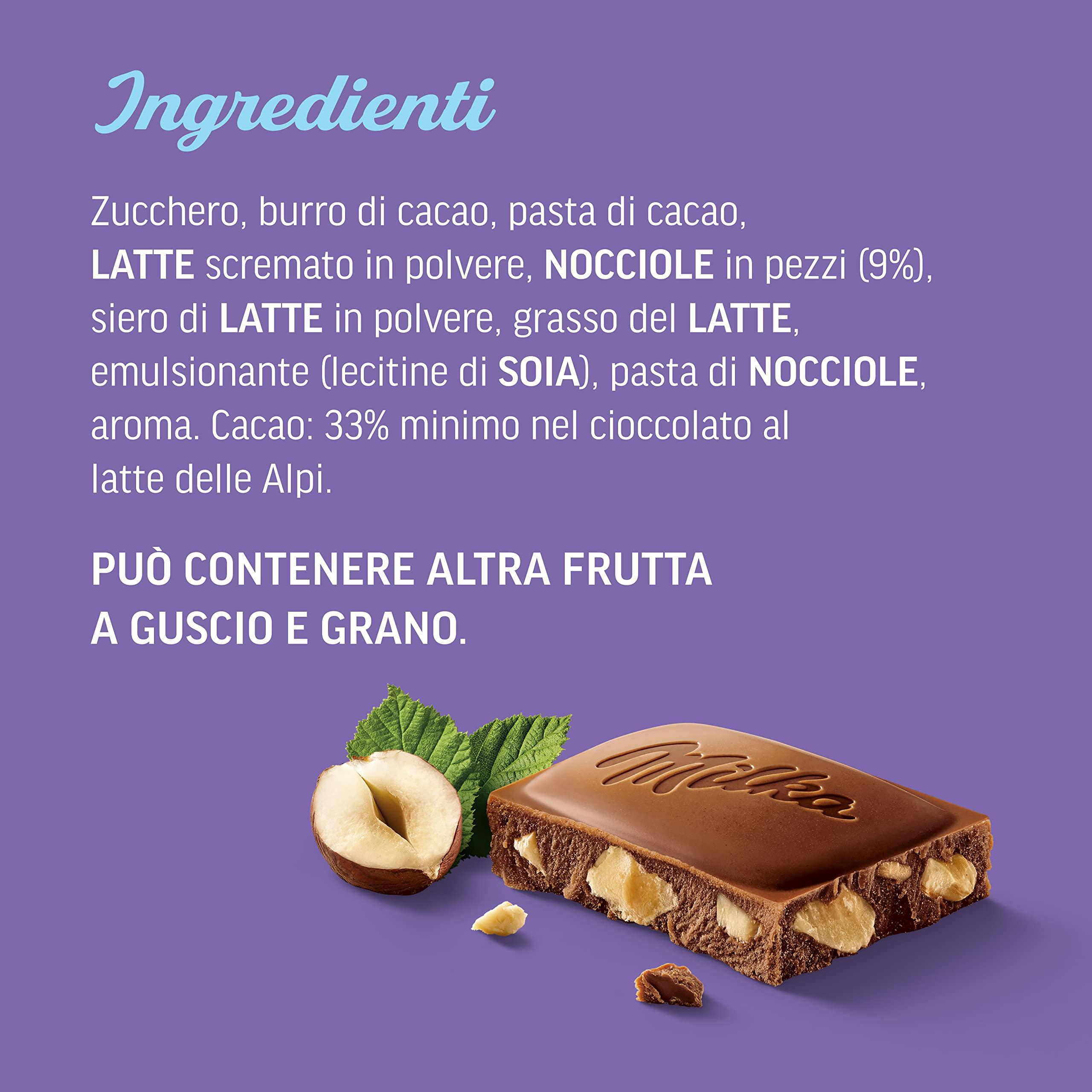 Milka Milka Hazelnut Chocolate Pouch, 100 g