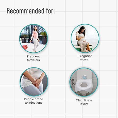 PEE BUDDY PEE BUDDY Disposable Toilet Seat Covers - 30 Sheets | No Direct Contact with Unhygienic Seats| Easy To Dispose| Nature Friendly| Must Have For Women and Men