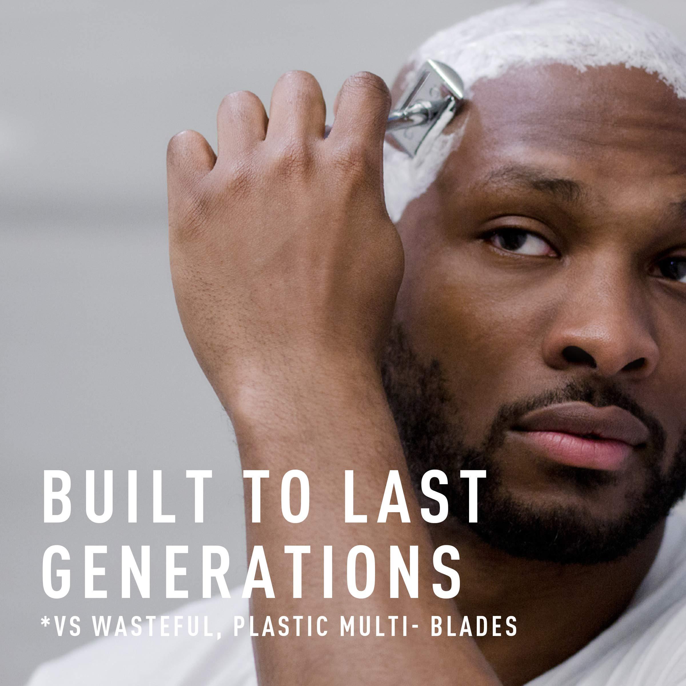 Ashoka Ashoka Men Stainless Steel Double Edge Safety Razor, Shaving Razor for Men and Women, Safety Razor for men and Women (Pack of 3) (Model - AA333)