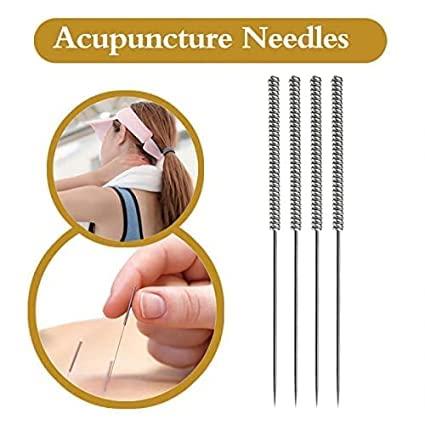 POWEREST POWEREST ACUPUNCTURE NEEDLE STEEL HANDLE 10 NEEDLE 1 TUBE SINGLE USE NEEDLE PACK OF 500 NEEDLE (0.25 X 13 MM (0.5 CHUN))