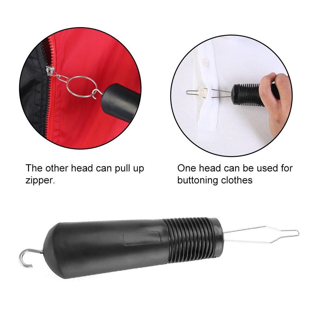 Liujaos Non-Slip Button Assist Tool Durable Button Helper, Zipper Pull Helper Zipper Helper, Seniors Disabled for Arthritis Sufferers for Joint Pain Sufferers