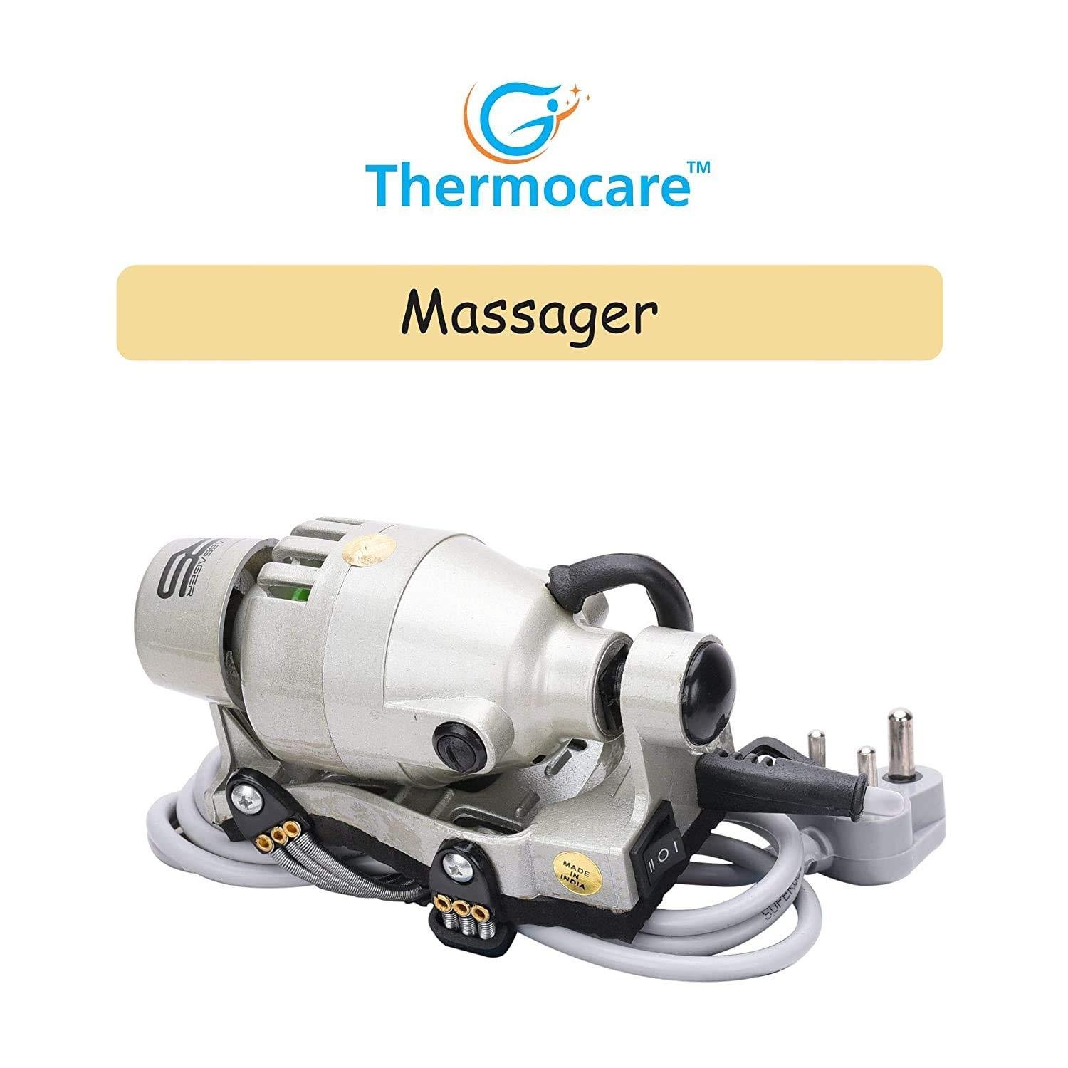 Thermocare THERMOCARE Powerful Double Speed hand massager for pain relief (Silver)