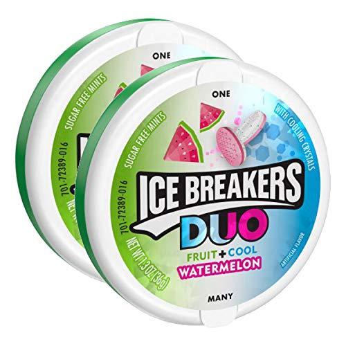 Ice Breakers Ice Breakers Duo Fruit + Cool Watermelon, 2 x 36 g