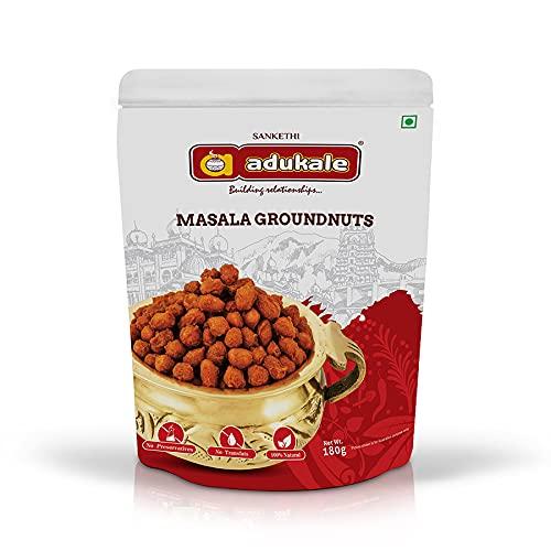 Adukale Adukale Masala Groundnuts | No Palm Oil | 180g Pack