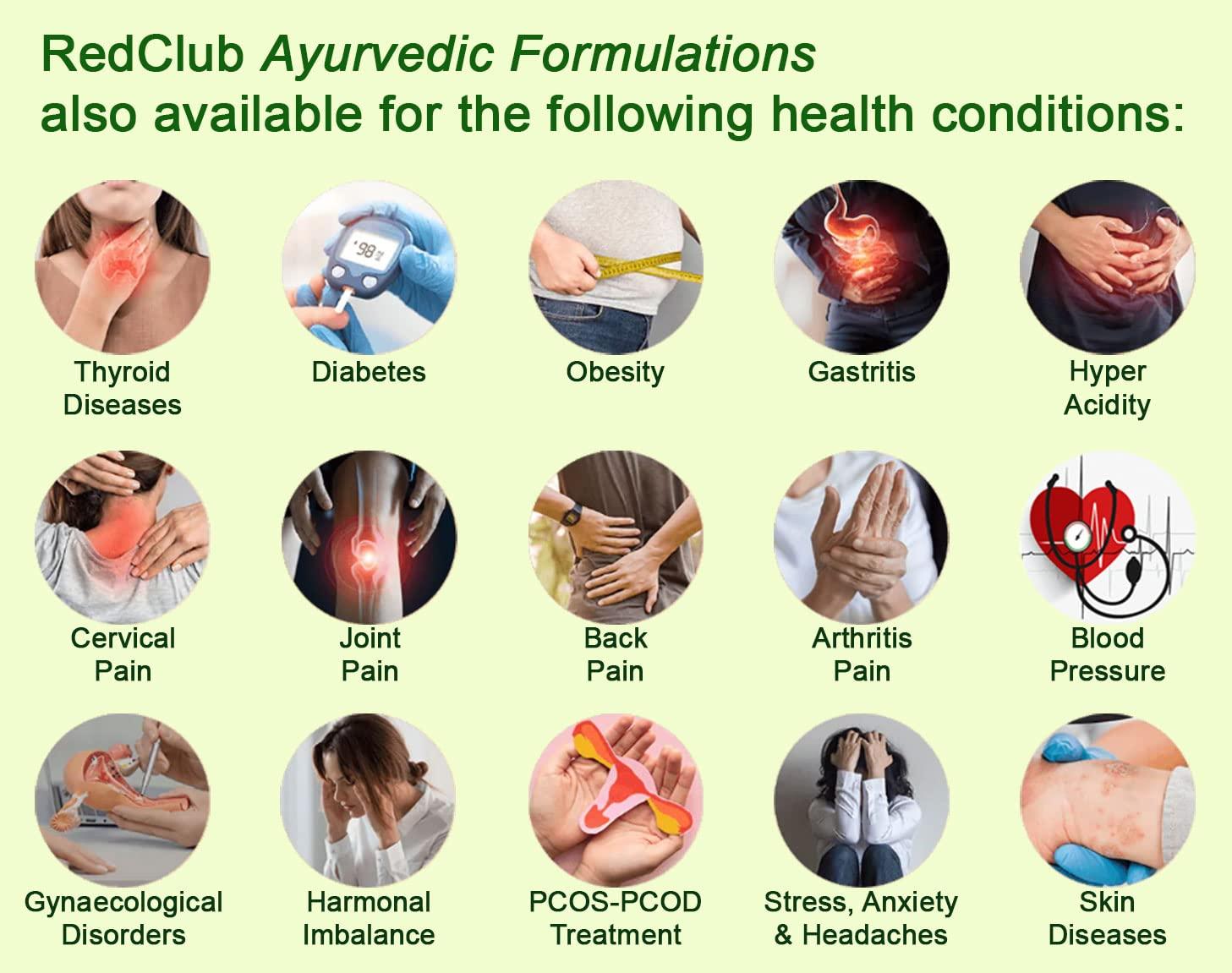 RedClub RedClub Nervo Root (Pravahi Kwath) Nervine Booster Tonic with Real Rare Herbs for Strength, Stamina, Energy, Power, Performance & Wellness - 1000 ml