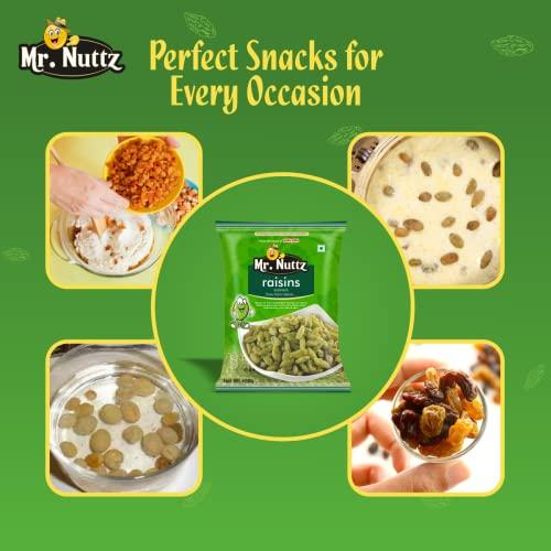 Mr.NUTTZ Mr.Nuttz Premium Dry Fruits Combo Pack 500g (Almonds 250g, Raisins Kishmish 250g)