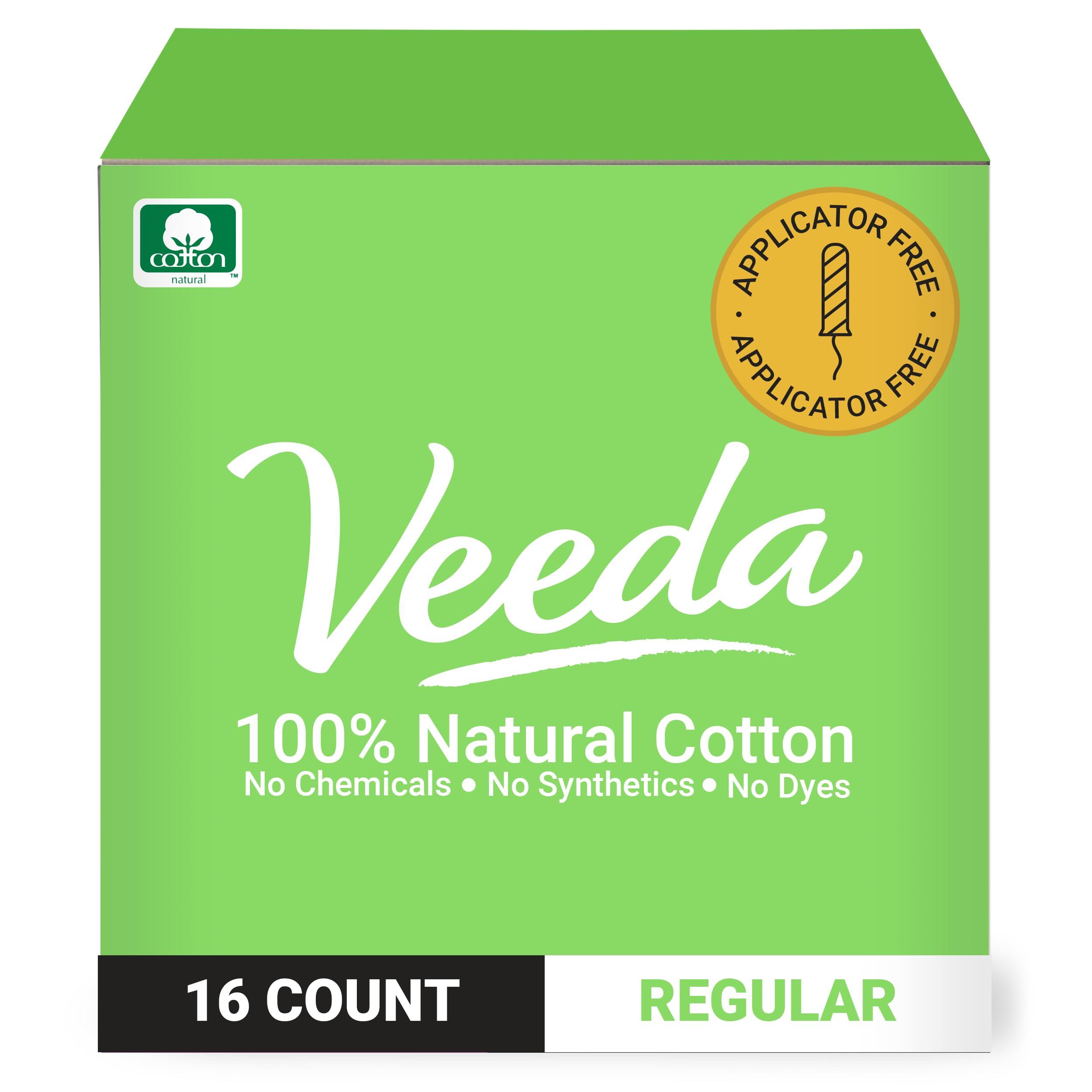 Veeda Veeda Regular Applicator Free Tampon - 16 - Count
