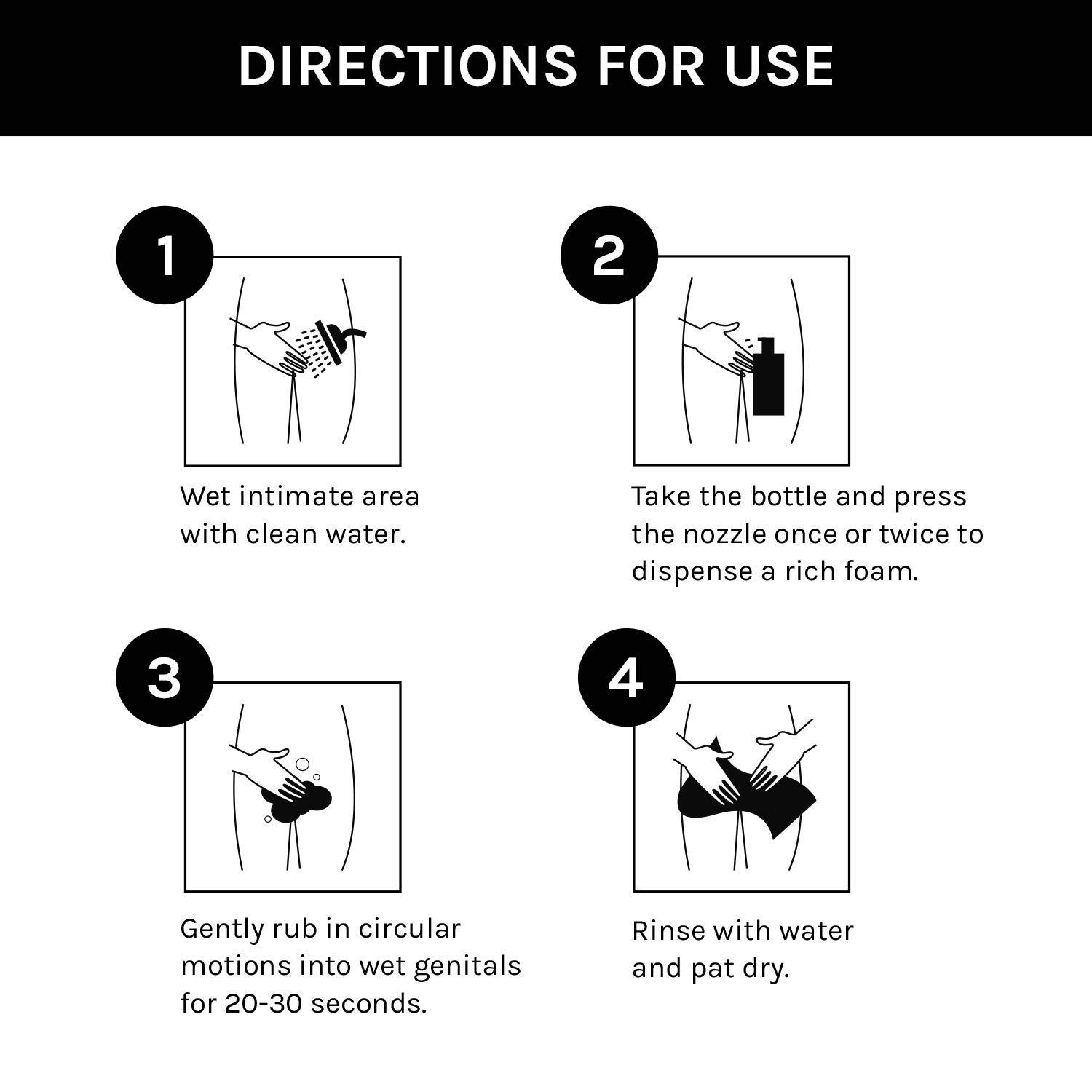 Skin Elements Skin Elements Intimate Wash for Men with Tea Tree Oil | pH Balanced Foaming Hygiene Wash | Prevents Itching, Irritation & Bad Odor | 60 ml