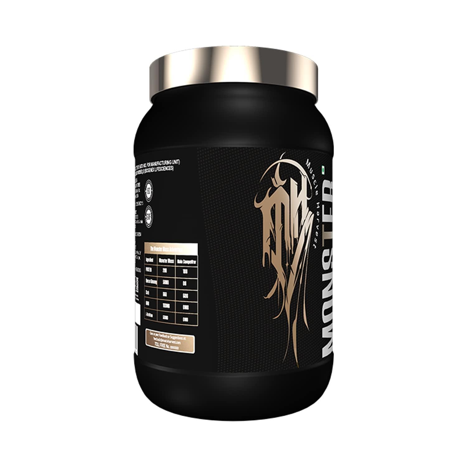 Muscle Harvest Muscle Harvest Monster Mass Gainer Molten Chocolate 1KG