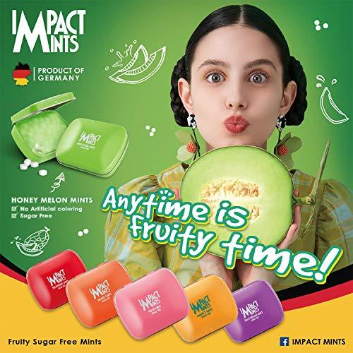 Impact Products Impact Products Mints Sugar Free Mints Honey Melon 14g - Pack of 12, 168 g