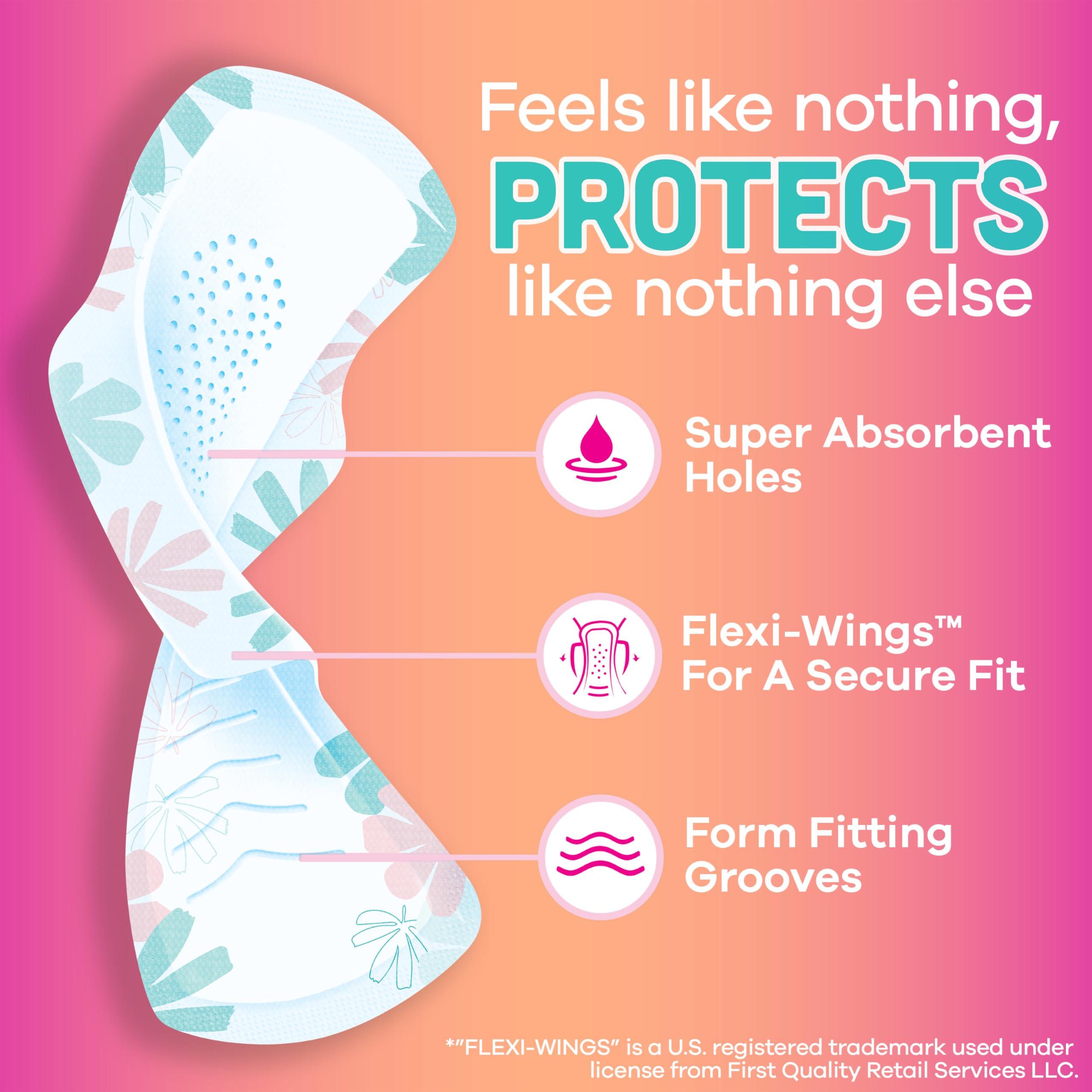 Always Always Totally Teen Radiant Infinity Pads 28 Count