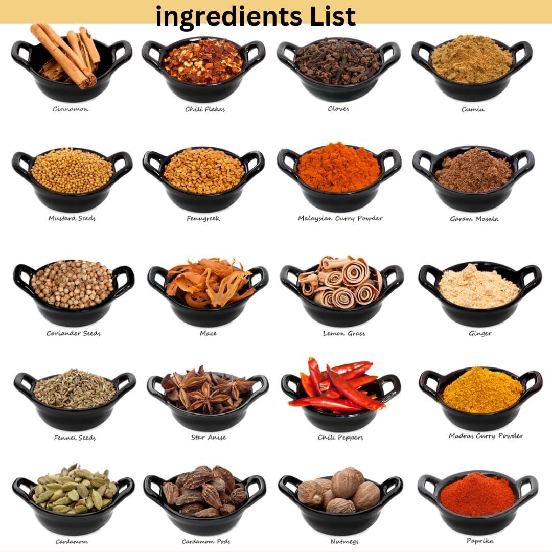 GFC GFC Premium Kabab Masala Powder | Just Marinate & Cook Restaurant Dhaba style | Ready To Cook for Aromatic Flavourful Cooking | Perfect for Cooking, Instant Kabab Masala Ready To Use -1 Kg (Pack of 5)