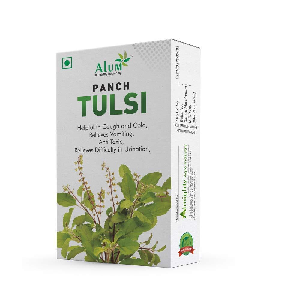 Alum Alum Panch Tulsi Drop 30 ml Natural Oil Based {Pack of 2}