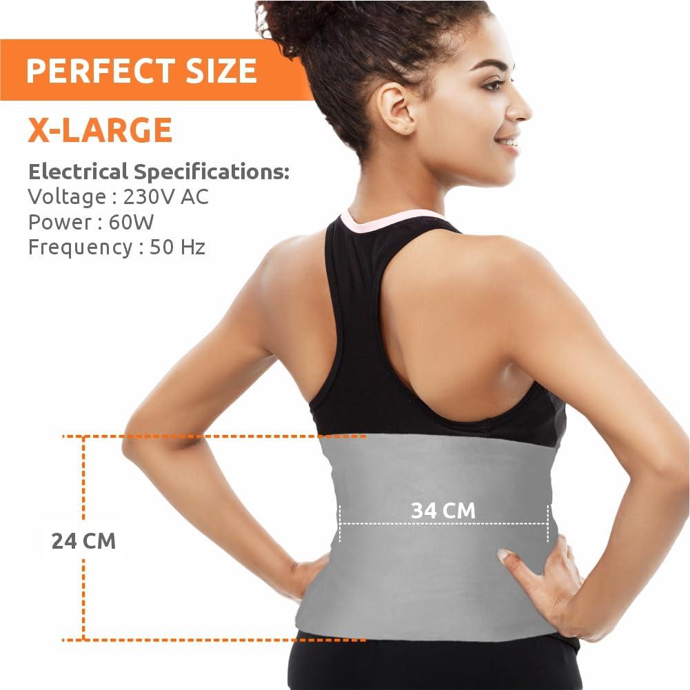 Vissco Vissco Orthopaedic Heating Belt,Heat Therapy to Soothe Sore Muscles, Decreases Joint Stiffness & Relieve Pain, Put it on for Spondylosis, Joint Pain For Men & Women - XL