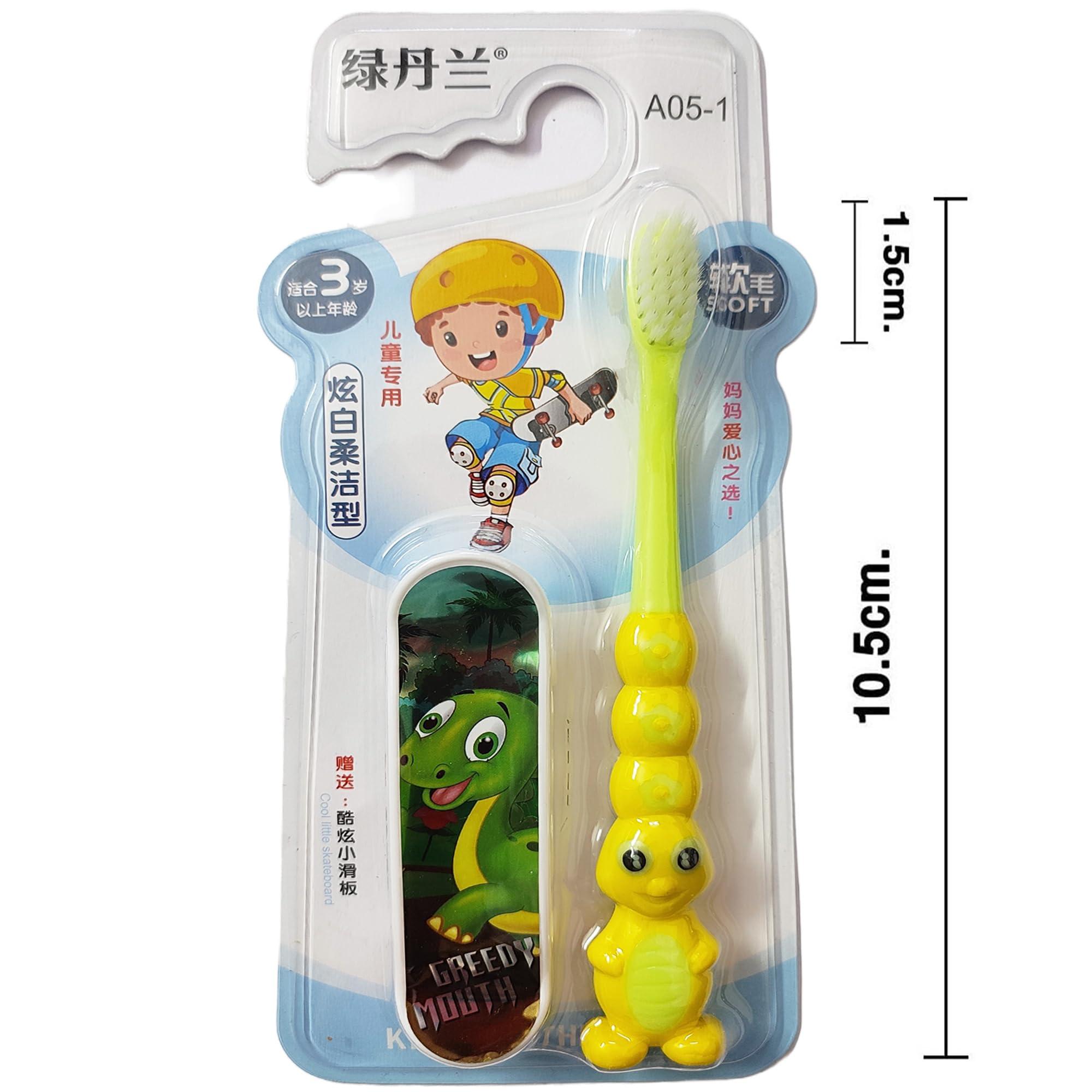 YUNICRON MAX YUNICRON MAX Kids Manual Toothbrush With Amazing Toy (Colour May Vary), 1 count