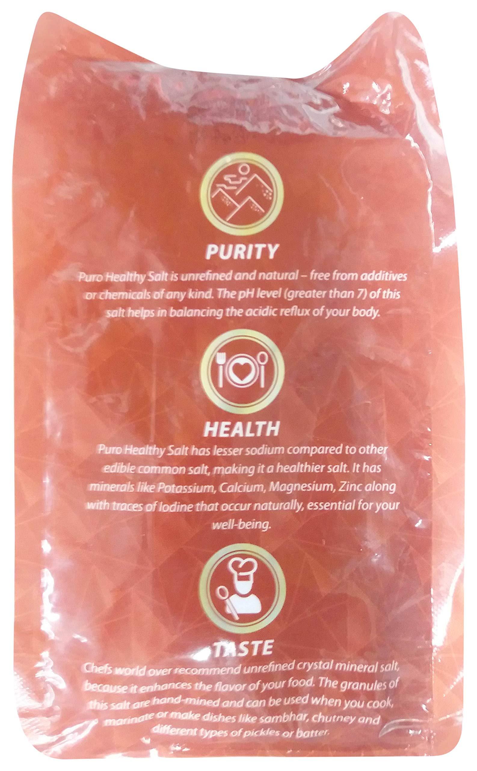 PURO Puro Healthy Salt - Crystal, 1kg Pouch