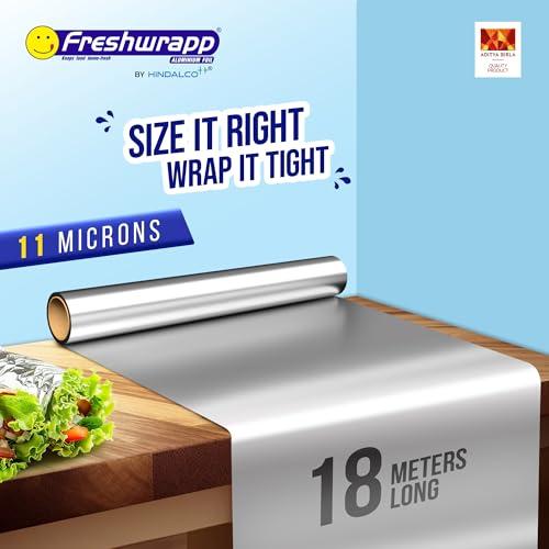 HINDALCO Freshwrapp 18 m Standard Aluminium Foil