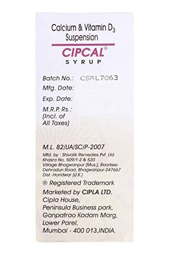 Cipcal Syrup Cipcal Syrup - 150 ml (Pack of 3)