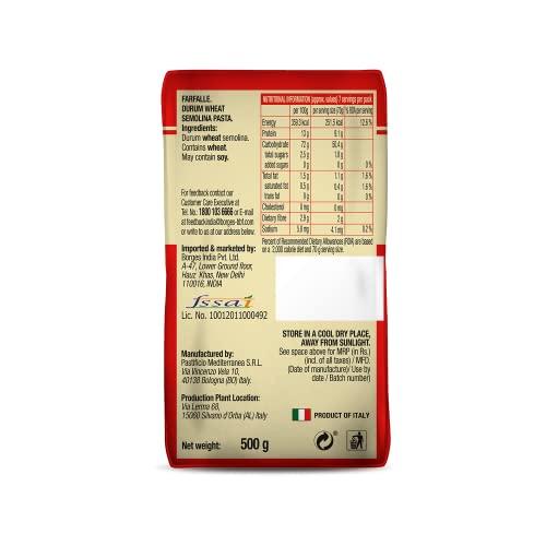 Borges Borges Farfalle Durum Wheat Pasta, 500g