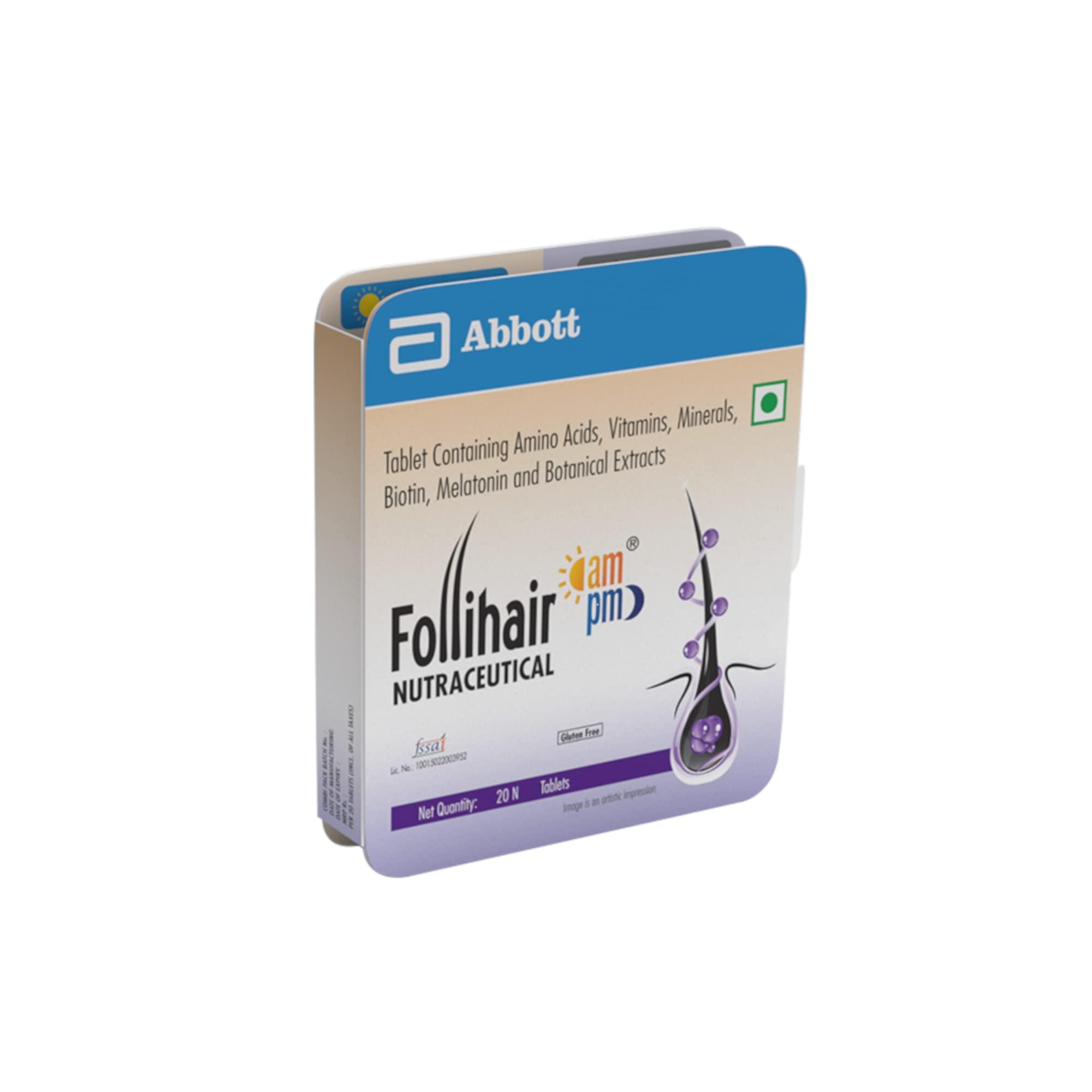 Follihair Follihair Keratian Production Ampm 20S Tab (20 Count)